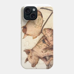 ink and oink Phone Case