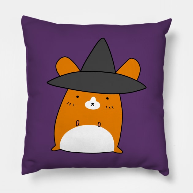 Witch Hamster Pillow by saradaboru