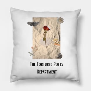 The Tortured Poets Department Vintage Memories Design Pillow