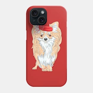 Color fashion cute dog Chihuahua Phone Case