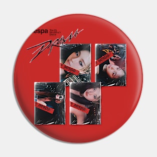 Aespa Drama - The 4th Mini Album Merch Pin