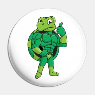 Cute and cool turtle Pin