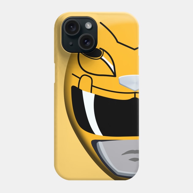 Yellow Power Ranger Phone Case by SimpleIsCuteToo