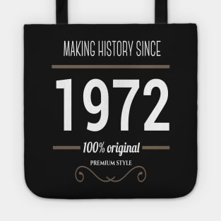 FAther (2) Making History since 1972 Tote