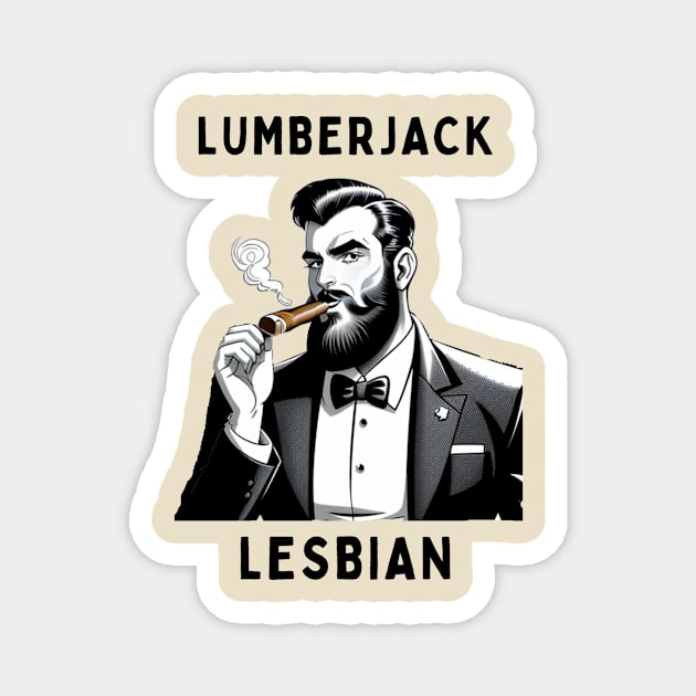 Lumberjack lesbian Magnet by IOANNISSKEVAS