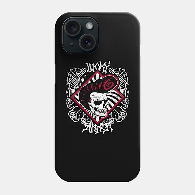 Lucky Sinner Phone Case by Ghoulverse