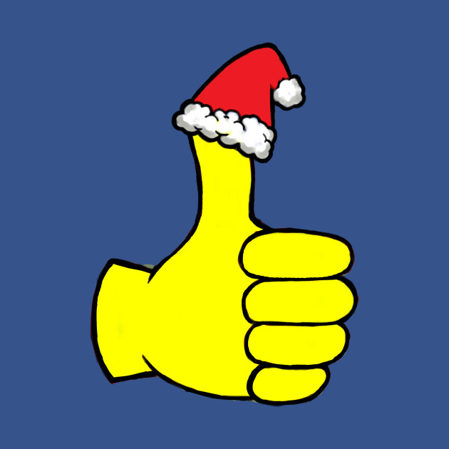 Discover Thumbs Up Santa Hat - Kris Kringle - T-Shirt