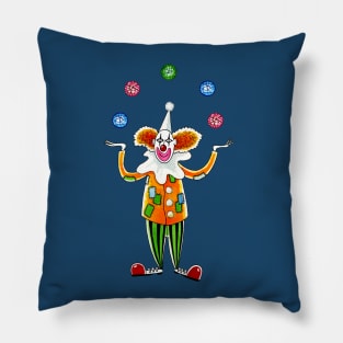 Circus Clown Pillow