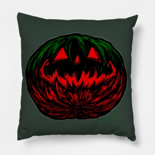 A Metal Halloween (grey outlined version) Pillow