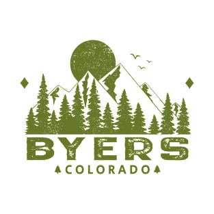 Byers Colorado Mountain Souvenir T-Shirt