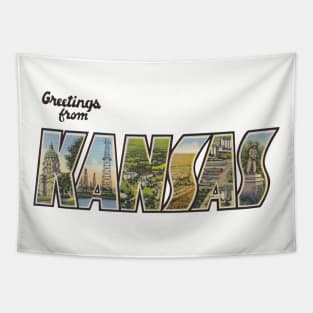 Greetings from Kansas Tapestry