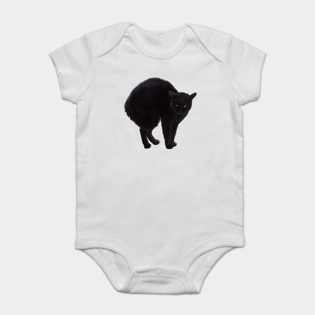 Black Cat Witch S Familiar Blackcat Onesie Teepublic