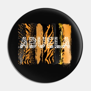 Abuela grandmother wild brushstrokes Pin