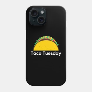 Taco Tuesday- a taco lover design Phone Case