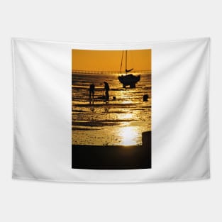 Thorpe Bay Sunset Southend on Sea Essex Tapestry