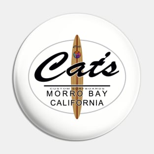 Cat's Surfboards Pin