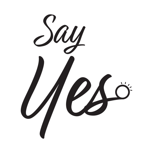 Say Yes Marriage Proposal by sigdesign