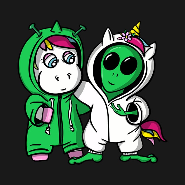 Unicorn Alien Mythical Creatures For Believers by JessieJune