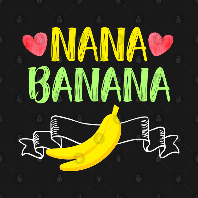 Funny Nana Banana Grandma Joke Gift Grandma TShirt TeePublic