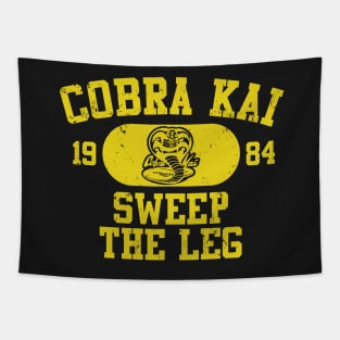 Cobra Kai Vintage Tee (Cobra) Tapestry