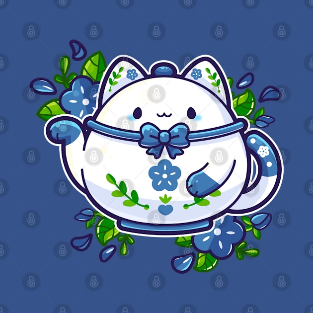 Kittea - Cat Teapot by Kaidankuri