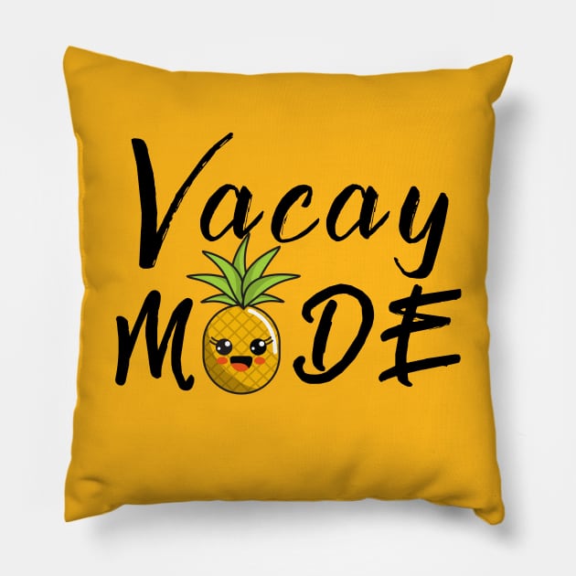 Vacay Mode Pillow by MisaMarket