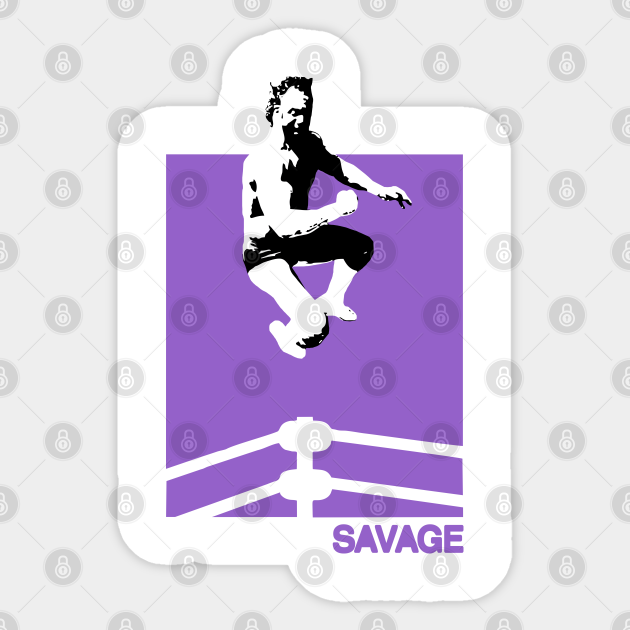 SAVAGE TOP ROPE - Wrestling - Sticker