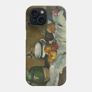 Still Life with Jar, Cup, and Apples by Paul Cezanne Phone Case