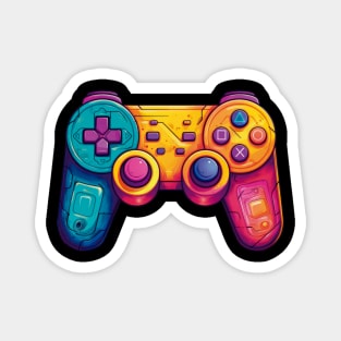 Retro Gamepad Controller vintage style 90's 80's Magnet