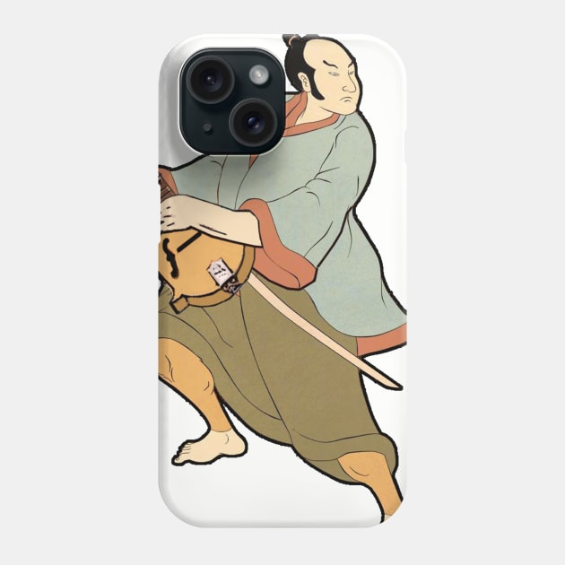 Samurai Mandolin Phone Case by Frankenbuddha