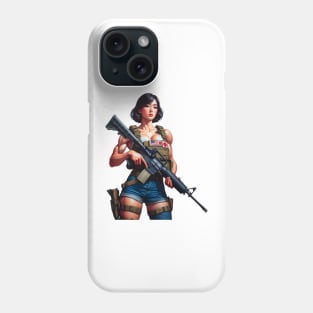 Tactical Girl Phone Case