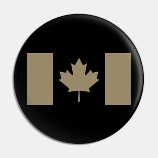 Canadian Flag - Hip Hop Gold Pin