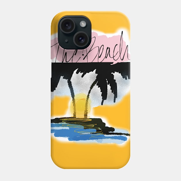 The beach Phone Case by JustNadia