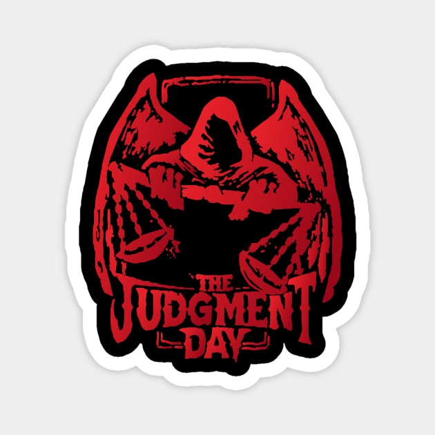 The Judgment Day Magnet by TamaJonson