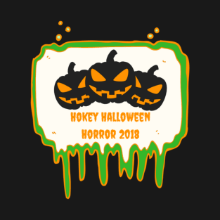 Hokey Halloween Horror 2018 Logo Tee T-Shirt