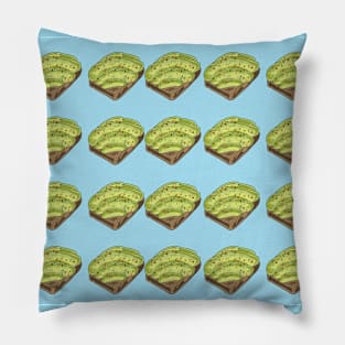 Avocado Toast Mask Pillow