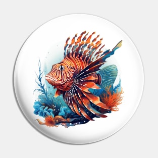 Lionfish Pin