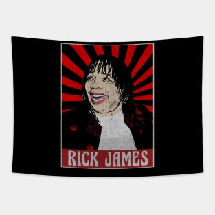 Vintage Rick James Pop Art Tapestry