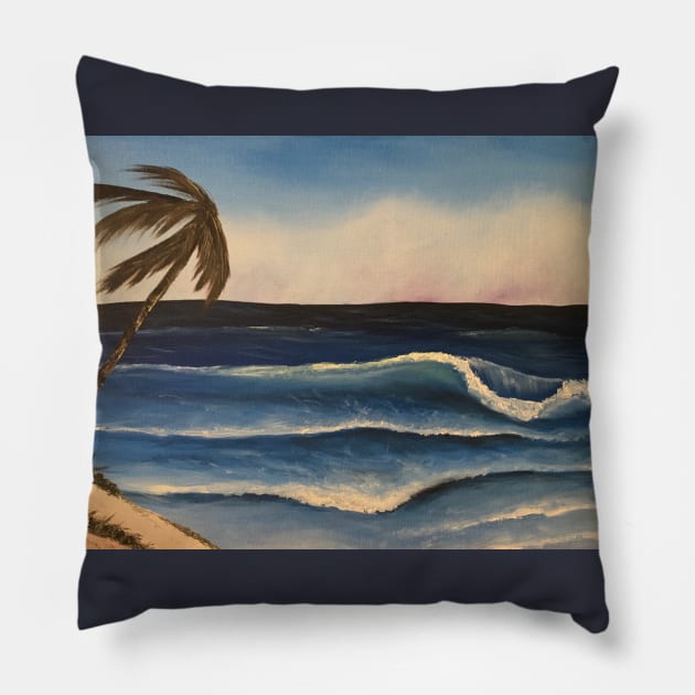 Stormy Horizon Pillow by J&S mason