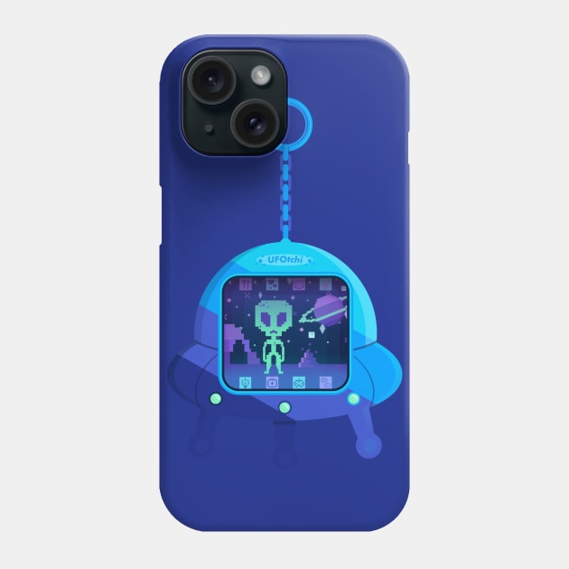 UFOtchi Phone Case by BadOdds