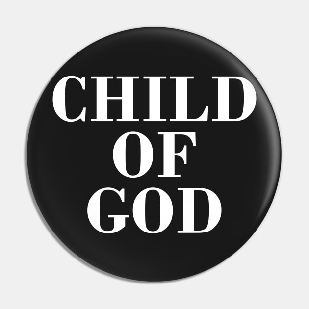 Child of God Pin by CityNoir