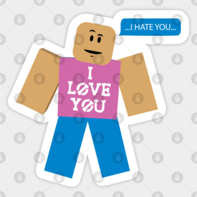 Roblox Memes Pink Roblox Gifts Sticker Teepublic Uk - heart stickers roblox