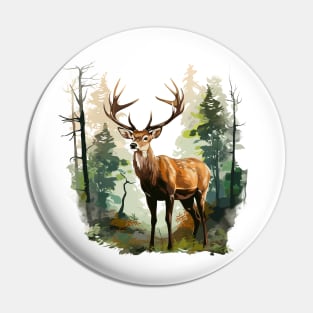 Deer Lover Pin