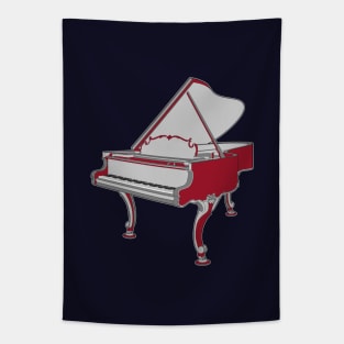 Grand Piano Tapestry