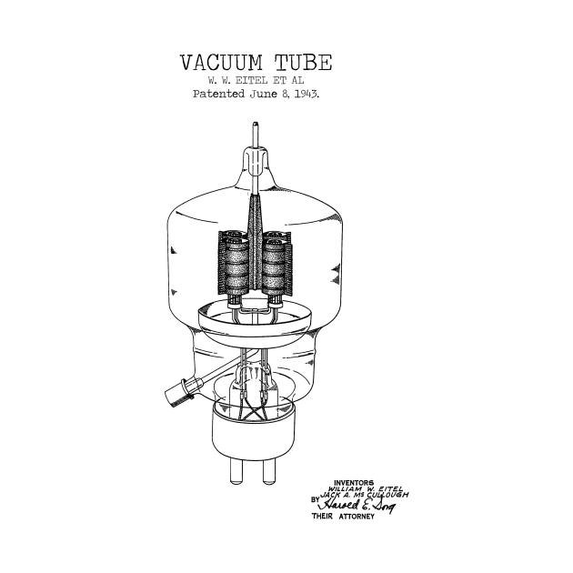 VACUUM TUBE patent by Dennson Creative