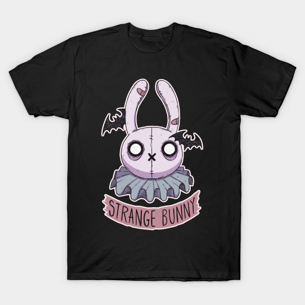 Strange Bunny - Spooky Cute - T-Shirt