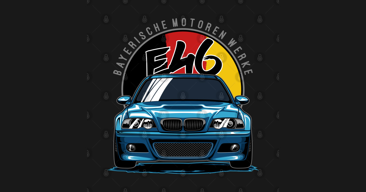 BMW M3 E46 - Bmw M3 - Posters and Art Prints | TeePublic