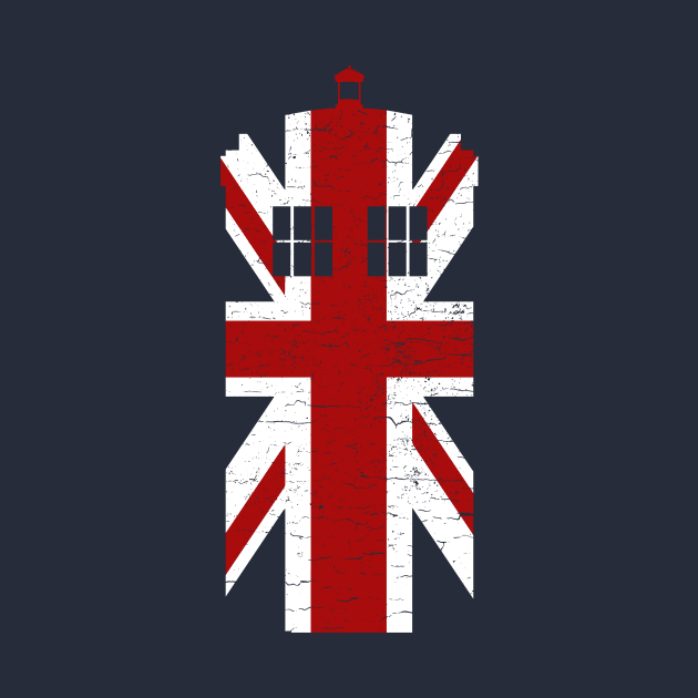 Union Jack Tardis by designedbygeeks