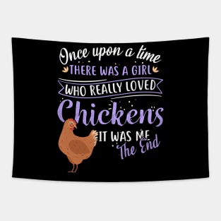 Once Upon A Time Chicken Tapestry