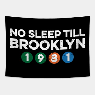 No Sleep Till Brooklyn Tapestry